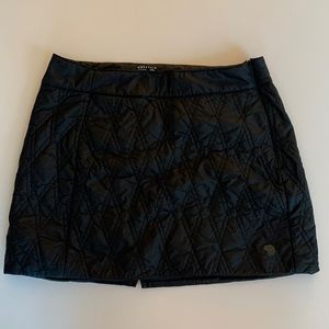 Mountain Hardwear Quilted Black Mini Skirt